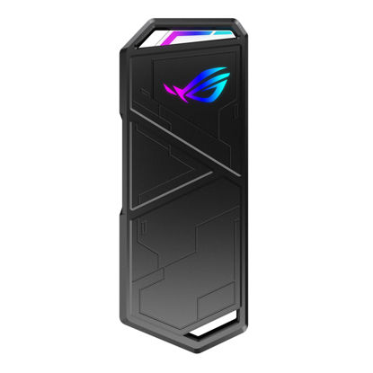 Picture of ROG Strix Arion S500 Portable SSD - USB-C 3.2 Gen 2, NVMe SSD with DRAM, up to 1050 MB/s transfers, 256-bit AES Disk, 500 GB Capacity, NTI Backup Now EZ Software, Aura Sync