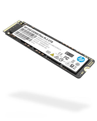 Picture of HP EX900 Plus 2TB NVMe PCIe M.2 Interface SSD, GEN 3 x 4, 8 Gb/s, 2280 3D NAND PC Internal Solid State Hard Drive Up to 3150 MB/s - 35M35AA#ABA