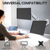 Picture of MOUNTUP Dual Monitor Desk Mount, Die-Cast Aluminum Fully Adjustable Double Monitor Arm with Gas Spring, Computer Monitor Stand Fits 2 Screen 17 to 32 inch - Each Arm Holds up to 17.6LBS, MU0024