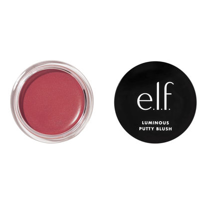 Picture of e.l.f. Luminous Putty Blush, Putty-to-Powder, Buildable Blush With A Subtle Shimmer Finish, Highly Pigmented & Creamy, Vegan & Cruelty-Free, St. Barts