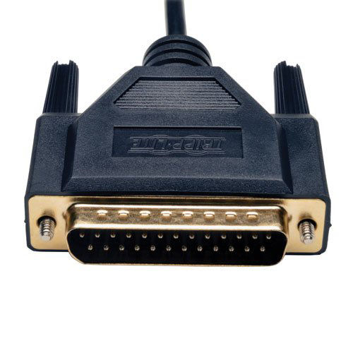 GetUSCart- Tripp Lite Null Modem Serial RS232 Cable (DB9 to DB25 F/M) 6 ...