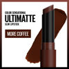 Picture of MAYBELLINE New York Color Sensational Ultimatte Matte Lipstick, Non-Drying, Intense Color Pigment, More Coffee, Coffee Bean Brown, 1 Count