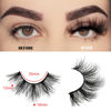 Picture of FARRED Fluffy Eyelashes 8D Faux Mink Lashes Natural Look Lash Short Fake False Eyelash 10 Pairs (Z02|12-18MM)