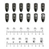 Picture of Novani Lemon Yellow Rhinestones, Flatback Crystal Loose Gemstones 1440pcs Glass Rhinestones for Clothes Shoes Crafts Makeup Nail Art and DIY Decorations(SS12, Citrine)