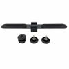 Picture of Walway Straight Triple Head Bracket Tripod Mount for 1/4 inches Screw DSLR Camera LED Light Flash Light Microphone and More, with Hot Shoe Socket
