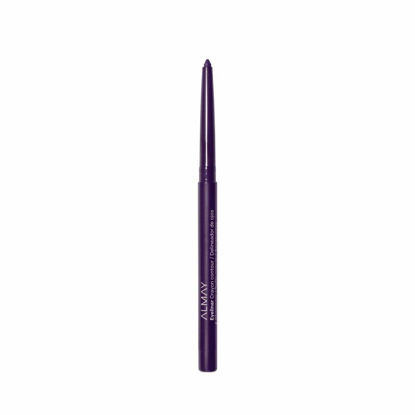 Picture of Almay Eyeliner Pencil, Hypoallergenic, Cruelty Free, Oil Free-Fragrance Free, Ophthalmologist Tested, Long Wearing and Water Resistant, with Built in Sharpener, Black Amethyst, 0.01 oz