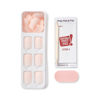 Picture of KISS imPRESS Color Press-On Manicure Fake Nails, Lovely - Short Length, Matte, Polish-Free Solid Color Mani, Includes Prep Pad, Mini File, Manicure Stick, and 30 Fake Nails