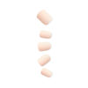 Picture of KISS imPRESS Color Press-On Manicure Fake Nails, Lovely - Short Length, Matte, Polish-Free Solid Color Mani, Includes Prep Pad, Mini File, Manicure Stick, and 30 Fake Nails