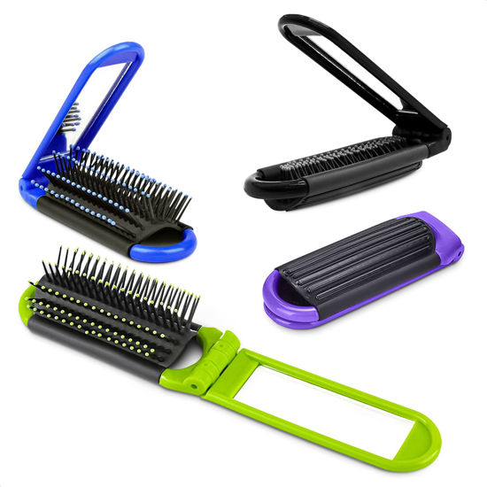 Buy Asthesis Resin comb for hair for pocket/purse/small vanity box/travel  (M, Black) Online at Low Prices in India - Amazon.in
