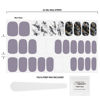 Picture of Dashing Diva Gloss Nail Strips - Natural Wonder | UV Free, Chip Resistant, Long Lasting Gel Nail Stickers | Contains 32 Nail Wraps, 1 Prep Pad, 1 Nail File