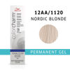 Picture of WELLA Color Charm Permanent Gel, Hair Color for Gray Coverage, 12AA Nordic Blonde