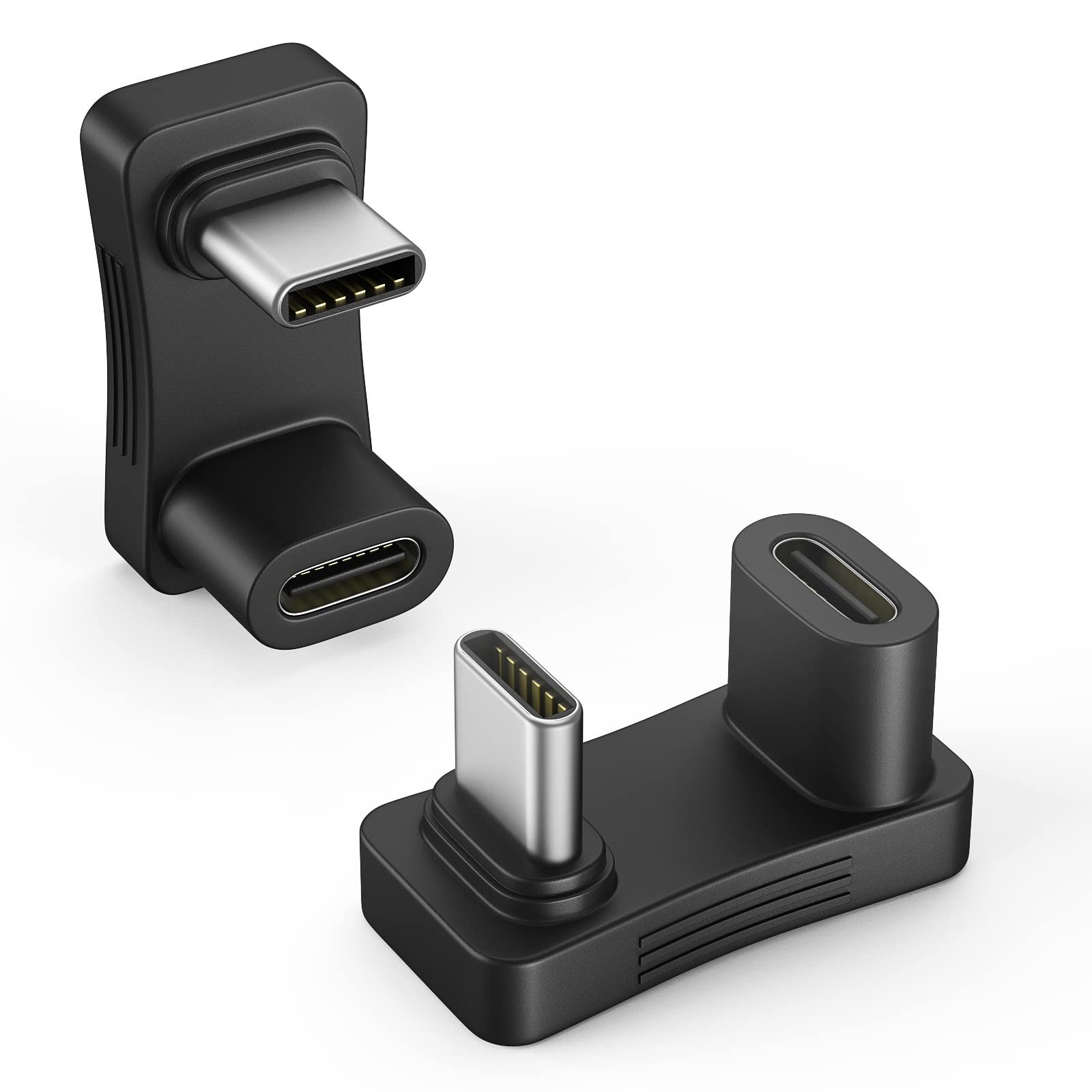GetUSCart- Moko 180 Degree Angle USB C Adapter 2 Pack, U Shape USB-C to ...