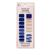 Picture of Dashing Diva Gloss Nail Strips - Blue Vixon | UV Free, Chip Resistant, Long Lasting Gel Nail Stickers | Contains 32 Nail Wraps, 1 Prep Pad, 1 Nail File
