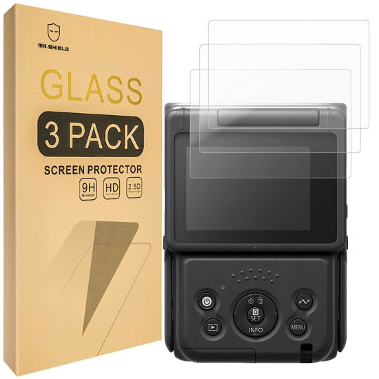 Lot De 3 Verres Trempés Mr.Shield Pour Canon PowerShot G7 X Mark III - Protection 9H Anti-rayures