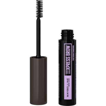 Picture of Maybelline New York Brow Fast Sculpt, Shapes Eyebrows, Eyebrow Mascara Makeup, Black Brown, 0.09 Fl. Oz.