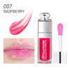 Picture of Hydrating Lip Glow Oil, Lip Oil Gloss Transparent Toot Tinted Nourishing Long Lasting Repairing Lightening Lip Lines (RASPBERRY) 0.2 OZ