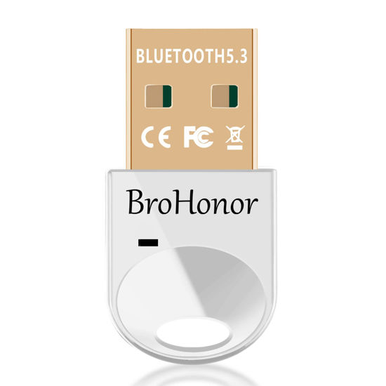 Bluetooth 5.3 USB Dongle Adapter for PC Speaker Wireless Mouse