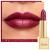 Picture of Oulac Metallic Shine Dark Red Lipstick for Women, High Impact Lipcolor with Moisturizing Creamy Formula, Vegan & Cruelty-Free, Full-Coverage Lip Color 4.3 g/0.15 oz (One Last Kiss (14))