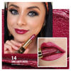 Picture of Oulac Metallic Shine Dark Red Lipstick for Women, High Impact Lipcolor with Moisturizing Creamy Formula, Vegan & Cruelty-Free, Full-Coverage Lip Color 4.3 g/0.15 oz (One Last Kiss (14))