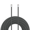 Picture of Uvital 33 Feet Telephone Landline Extension Cord Cable Line Wire with Standard RJ-11 6P4C Plugs(10M,1Pack) (Black)
