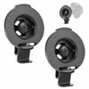 Picture of QveeQ Garmin Accessories GPS Bracket Cradle Mount Compatible with Garmin Nuvi 54 56 58 42LM 44 52LM 55LMT 2407 2408 2447 2448 2467 2497 2507 2508 2547 2548 2557 2567 2577 Nuvi GPS (2 Pack)
