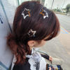 Picture of GKETN 30 PCS 1.22" Star Hair Clips Snap Hair Barrettes Non Slip Star Hair Accessories for Girls Women 2000s Y2K Silver Metal Hair Clips