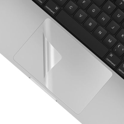 Picture of Se7enline Compatible with 13 inch MacBook Touchpad Protector Trackpad Cover Unti-Scratch Smooth Surface Unti-Water for MacBook Air 13.6 Inch 2023 2022 Release M2 Model A2681, Transparent, (2-Pack)