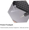 Picture of Se7enline compatible with MacBook Pro 13" 2020/2021/2022 Trackpad Protector [2 Pack] Touch Pad Cover Unti-Scratch Unti-Water for MacBook Pro 13 M1/M2 A2338/A2251/A2289 Laptop, Clear/Transparent