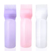 Picture of Cosywell Root Comb Applicator Bottle 6 Ounce Hair Dye Applicator Brush 3 Pack Applicator Bottle for Hair Root Comb Color Applicator Bottle with Graduated Scale(Pink White Purple)