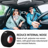 Picture of 1 Inch x 49.2 ft Wire Harness Cloth Tape Wiring Harness Automotive Cloth Tape Noise Damping Heat Proof Adhesive Fabric Tape for Automotive Electrical Wrap Protection Insulation Cable Fixed (2 Rolls)