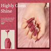 Picture of MAYCHAO 15ML Gel Nail Polish 1Pc Vino Red Nail Polish Soak Off UV LED Nail Gel Polish Nail Art Starter Manicure Salon DIY at Home, 0.5 OZ