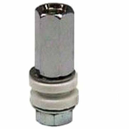 Picture of Pro Trucker CB Radio Antenna Lug Stud Mount with Standard 3/8" x 24 Thread and Lug Style Terminal Connection - Chrome