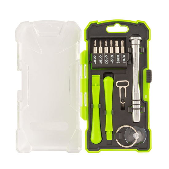 Picture of Arcan Cellphone Tablet Computer Tool Kit, 17-Piece (ATS17PC), Multi