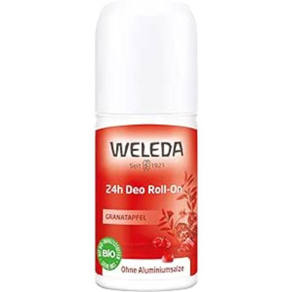 Picture of Weleda 24 Hour Roll-On Deodorant, Pomegranate, 1.7 Fluid Ounce