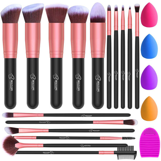 Bestope Pro 16pcs Makeup Brushes Set