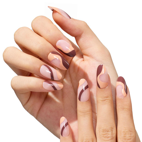 500 pcs Full Cover Stiletto Almond False Fake Nails Tips Manicure nail –  MakyNailSupply