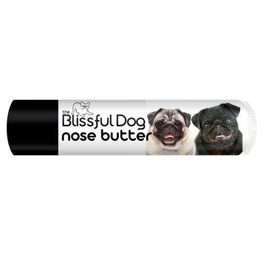 GetUSCart The Blissful Dog Pug Duo Unscented Nose Butter Dog Nose Butter 0.15 Ounce