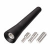 Picture of Bingfu Universal Vehicle Roof Mount Short Antenna Mast 2.5 inch Rubber Car Antenna Replacement Compatible with Toyota Honda Chevrolet Nissan Ford Jeep Subaru GMC