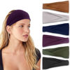 Picture of IVARYSS Headbands for Women, Non-Slip, Premium Stretchy Head Bands Hair Accessories,Wear for Yoga, Fashion, Working Out, Travel or Running, 6 Pack, Solid