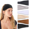Picture of IVARYSS Headbands for Women, Non-Slip, Premium Stretchy Head Bands Hair Accessories,Wear for Yoga, Fashion, Working Out, Travel or Running, 6 Pack, Neutral