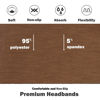 Picture of IVARYSS Headbands for Women, Non-Slip, Premium Stretchy Head Bands Hair Accessories,Wear for Yoga, Fashion, Working Out, Travel or Running, 6 Pack, Neutral
