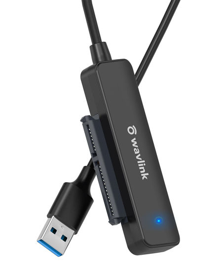 Wavlink USB 3.0 SATA III Hard Drive Adapter Cable, SATA to USB 5Gbps Hard  Drive Enclosure