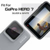 Picture of [4pcs] Diruite 4-Piece Tempered Glass Screen Protector for GoPro Hero 7 White Silver (2 x Screen Protection Film; 2 x Lens Protection Film) [2.5D 9H Hardness] [Bubble-Free]