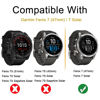 Picture of Suoman 4-Pack Screen Protector Tempered Glass for Garmin Fenix 7 47mm,for Garmin Fenix 7/7 Solar/Fenix 7 Sapphire Solar 47mm Screen Protector Tempered Glass 2.5D 9H Hardness Ultra-thin