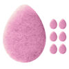 Picture of KOL Face Scrubber, Lavender Infused Exfoliating Facial Cleansing Pads, Reusable Exfoliator Face Sponge for Daily Face Cleaning and Makeup Removal, 6 Count