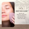 Picture of KOL Face Scrubber, Lavender Infused Exfoliating Facial Cleansing Pads, Reusable Exfoliator Face Sponge for Daily Face Cleaning and Makeup Removal, 6 Count