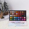 Picture of Highly Pigmented Eye Makeup Palette, Matte Shimmer Metallic Eyeshadow Pallet Long Lasting Blendable Natural Colors Make Up Eye Shadows Cosmetics Gift Kit