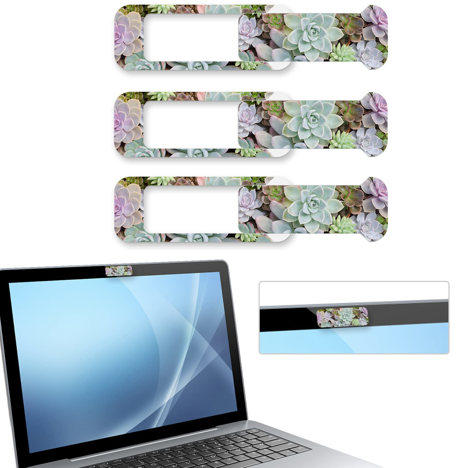 GetUSCart- Webcam Cover, 3 Pieces, Laptop Camera Cover, Privacy ...