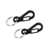 Picture of Foto&Tech Small Quick Release Adapter Clip for Camera with Round Lugs for Camera Strap, 33lb Breaking Force (1 Set, Black)
