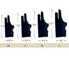 Picture of Drawing Glove, Digital Art Glove for Graphic Tablet, Artist Gloves with Two Fingers for iPad, Paper Sketching, Smudge Guard, Palm Rejection, Suitable for Left and Right Hand (2 PCS, Large)